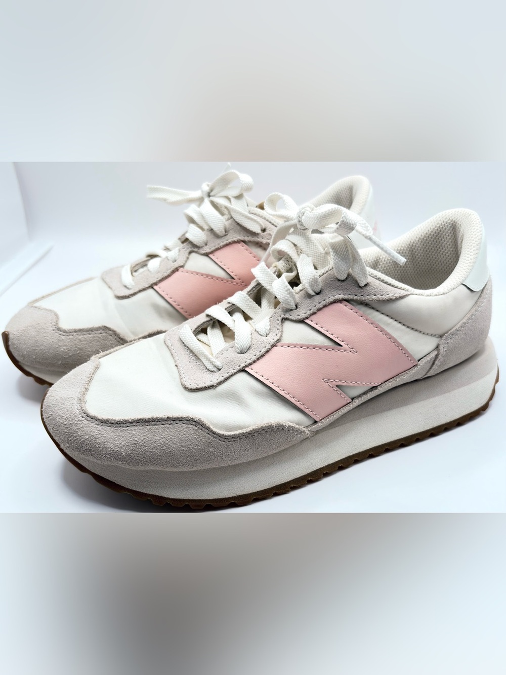 New Balance 237 Retro Sneaker, Sea Salt Pink Haze